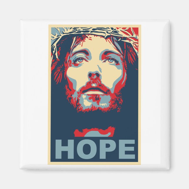 Jesus Christ Hope Magnet (Front)
