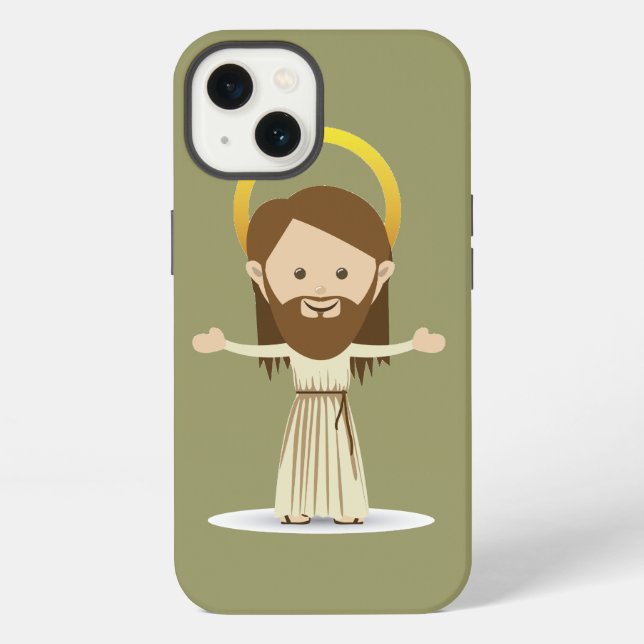Jesus Christ iPhone Case (Back)