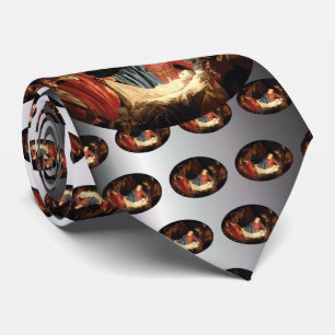 Jesus Christ is Born on Christmas Tie