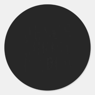 Jesus Christ Is Lord Christian Faith Believer Reli Classic Round Sticker