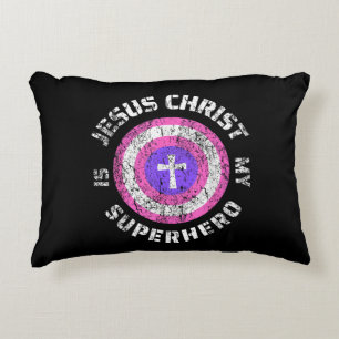 Jesus Christ Is My Superhero Jesus Decorative Cushion