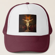 Jesus Christ is Risen Trucker Hat