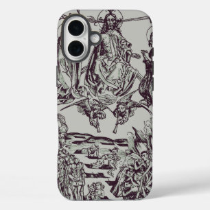 Jesus Christ is the judge of the universe iPhone 16 Plus Case