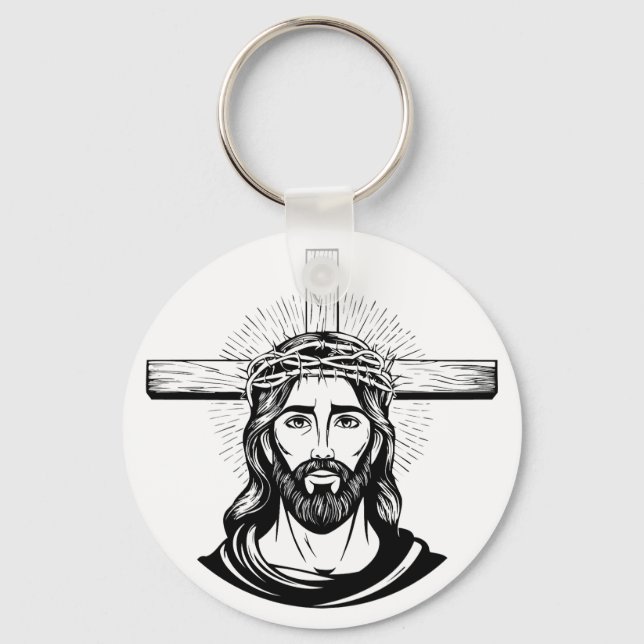 Jesus Christ Key Ring (Front)