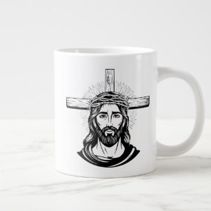 Jesus Christ Large Coffee Mug