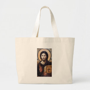Jesus Christ Large Tote Bag