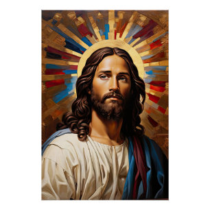 Jesus Christ - Light of Faith Poster