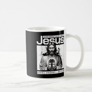 Jesus Christ Lord And Redeemer Design  Coffee Mug