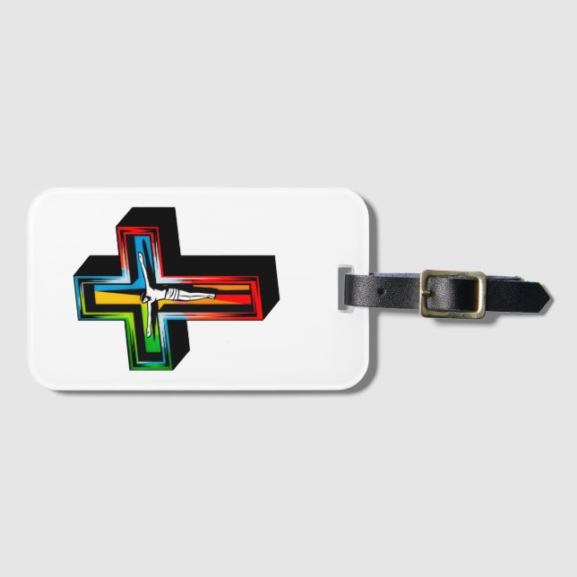 Jesus Christ Luggage Tag (Front Horizontal)