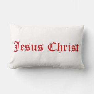 JESUS CHRIST LUMBAR CUSHION