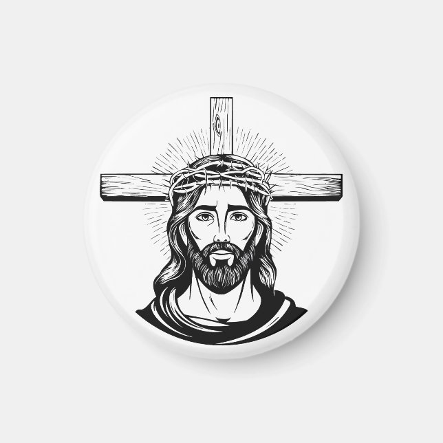 Jesus Christ Magnet (Front)