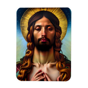 Jesus Christ Modern Renaissance Magnet