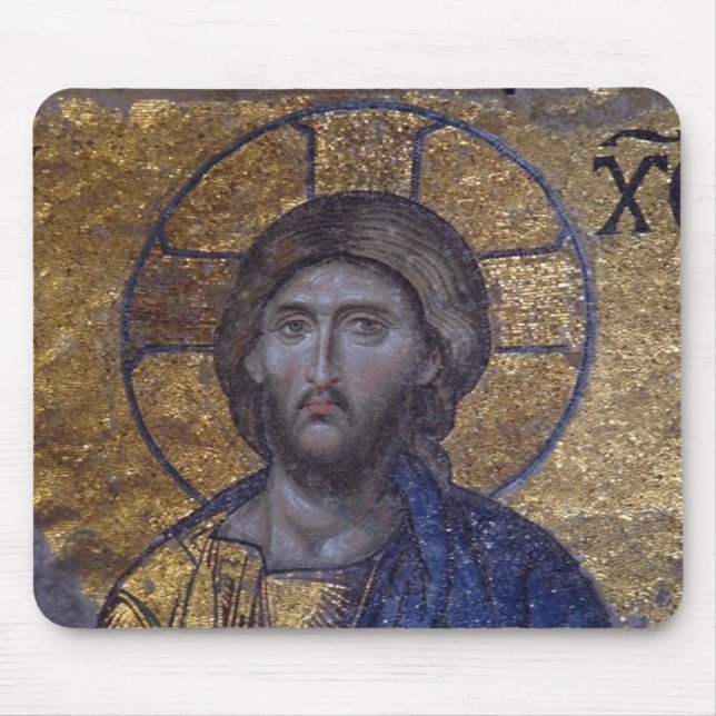 Jesus Christ Mouse Pad (Front)