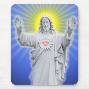 Jesus Christ Mouse Pad