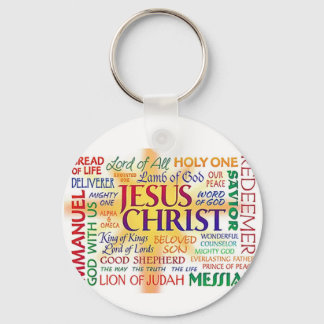 Jesus Christ - Name above all other names Key Ring