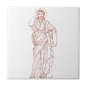 Jesus Christ of Nazareth Son of God Ceramic Tile