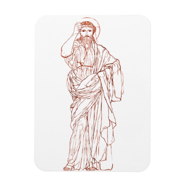 Jesus Christ of Nazareth Son of God Magnet (Vertical)