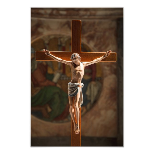 Jesus Christ on the Cross Photo Print (Front)