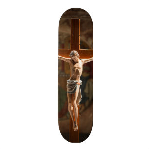 Jesus Christ on the Cross Skateboard