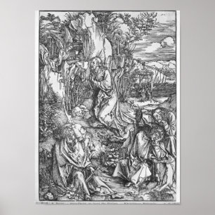 Jesus Christ on the Mount of Olives Poster