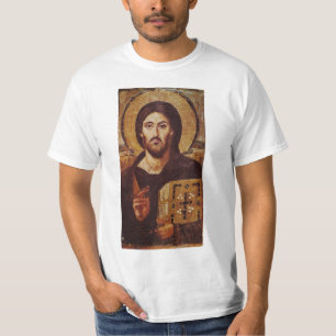 Jesus Christ Pantocrator Christian Icon T-Shirt