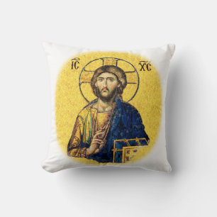 Jesus Christ Pantocrator Cushion