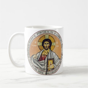 Jesus Christ Pantocrator dome of the Church Coffee Mug