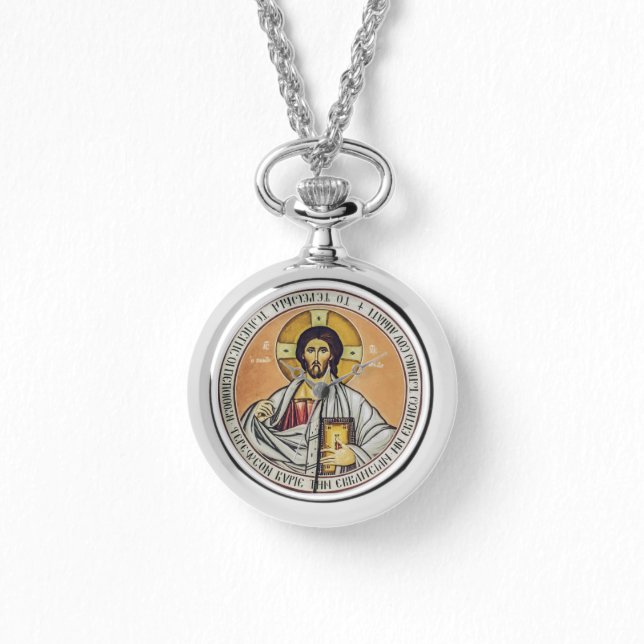 Jesus Christ Pantocrator  dome of the Church Watch (Front)