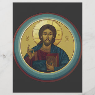 Jesus Christ Pantocrator  Flyer