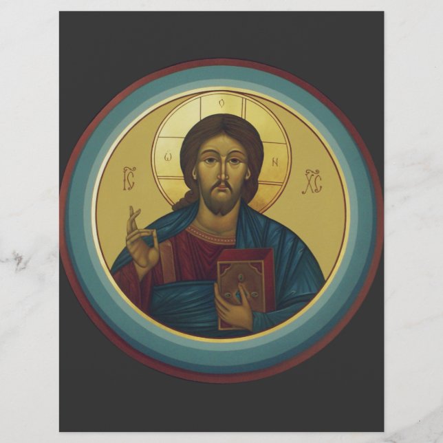 Jesus Christ Pantocrator  Flyer (Front)