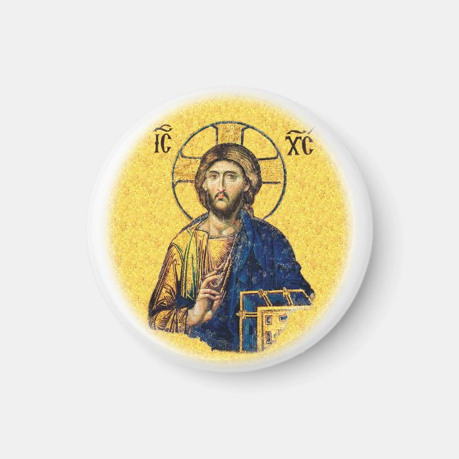 Jesus Christ Pantocrator Magnet (Front)