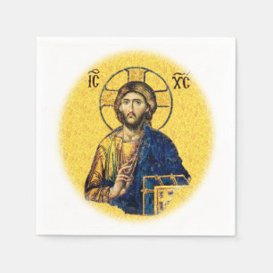 Jesus Christ Pantocrator Napkin