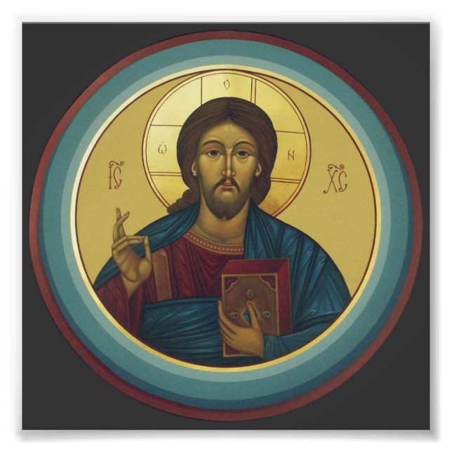 Jesus Christ Pantocrator  Photo Print (Front)
