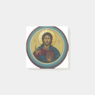 Jesus Christ Pantocrator Post-it Notes