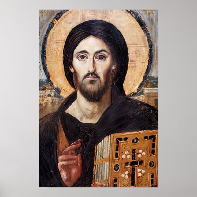 Jesus Christ Pantocrator Poster (Front)