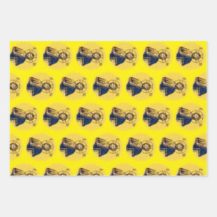 Jesus Christ Pantocrator Wrapping Paper Sheet