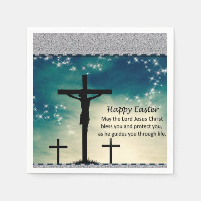 Jesus Christ Paper Napkins (Front)