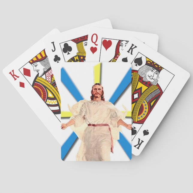 Jesus Christ Playing Cards (Back)