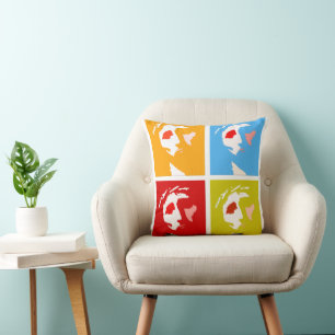 jesus christ pop art cushion