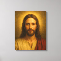 Jesus Christ Portrait #1™ LDS Wall Art Canvas