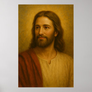 Jesus Christ Portrait #2™ LDS Wall Art Poster