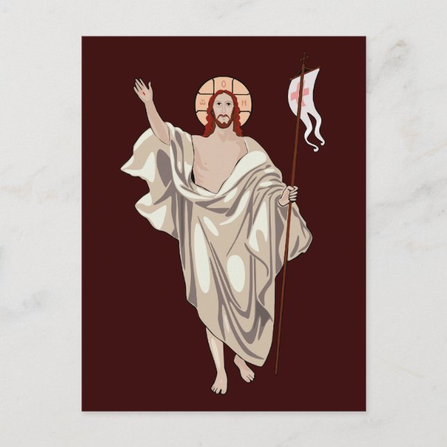 Jesus Christ Postcard (Front)