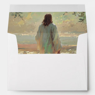 Jesus Christ Religious Easter Catholic  Envelope