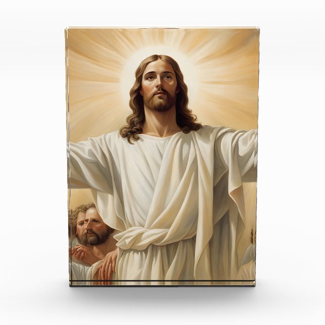 Jesus Christ resurrection  Photo Block (Front)