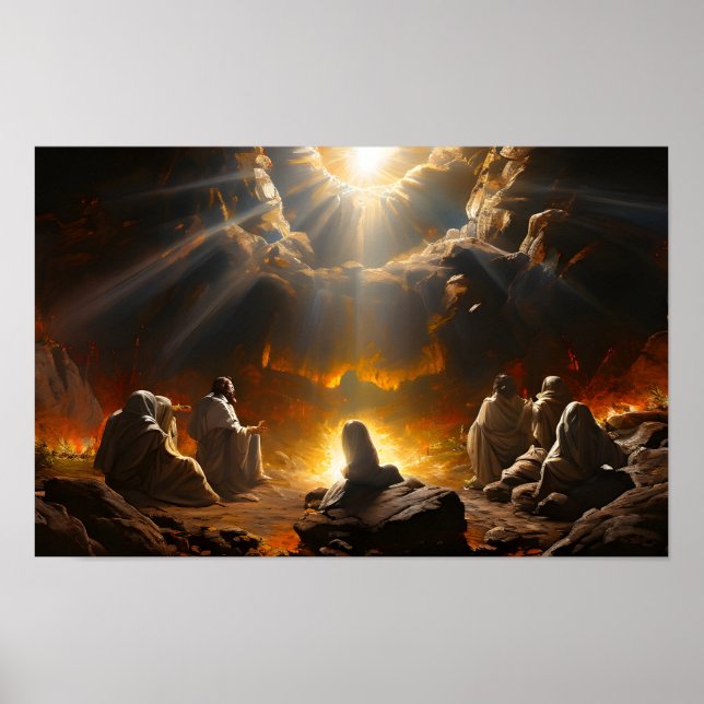 Jesus Christ resurrection  Poster (Front)