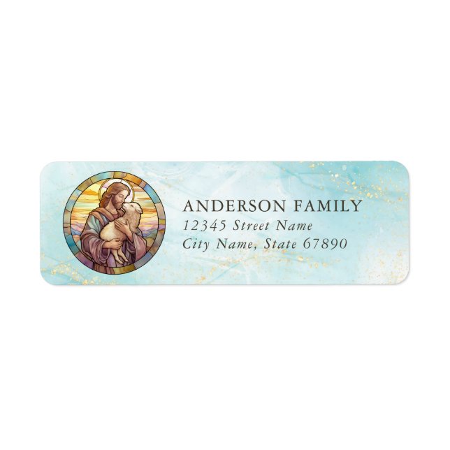 Jesus Christ Return Address Labels (Front)