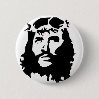 jesus-christ-revolution 6 cm round badge