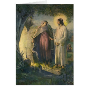 Jesus Christ Risen by the Tomb by ML Greer