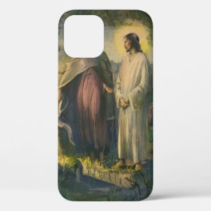 Jesus Christ Risen by the Tomb by ML Greer iPhone 12 Case