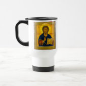Jesus Christ Russian Icon Travel Mug (Left)